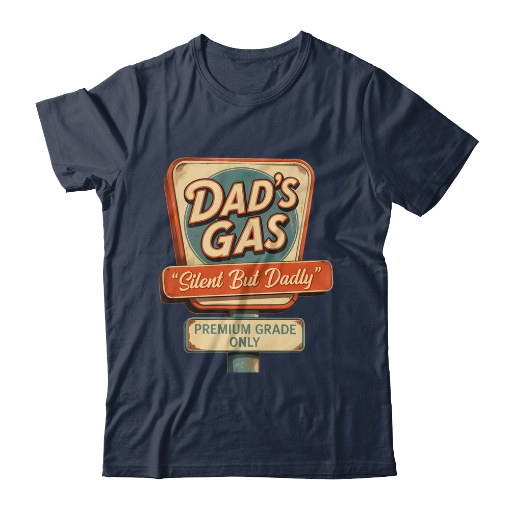 Silent But Dadly Funny Father's Day Fart Dad Farting Vintage Shirt & Hoodie | teecentury