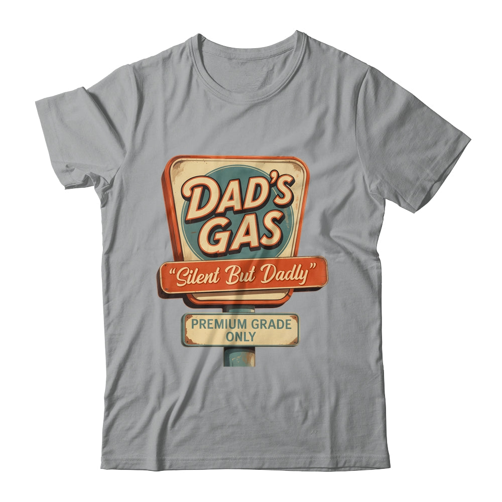 Silent But Dadly Funny Father's Day Fart Dad Farting Vintage Shirt & Hoodie | teecentury