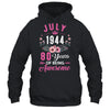 Since 1944 80 Years Old July 80th Birthday Women Shirt & Tank Top | teecentury