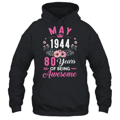 Since 1944 80 Years Old May 80th Birthday Women Shirt & Tank Top | teecentury