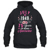 Since 1949 75 Years Old July 75th Birthday Women Shirt & Tank Top | teecentury