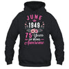 Since 1949 75 Years Old June 75th Birthday Women Shirt & Tank Top | teecentury