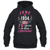 Since 1954 70 Years Old June 70th Birthday Women Shirt & Tank Top | teecentury