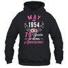 Since 1954 70 Years Old May 70th Birthday Women Shirt & Tank Top | teecentury