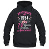 Since 1954 70 Years Old September 70th Birthday Women Shirt & Tank Top | teecentury