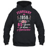 Since 1959 65 Years Old February 65th Birthday Women Shirt & Tank Top | teecentury