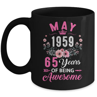 Since 1959 65 Years Old May 65th Birthday Women Mug | teecentury