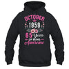 Since 1959 65 Years Old October 65th Birthday Women Shirt & Tank Top | teecentury