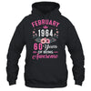 Since 1964 60 Years Old February 60th Birthday Women Shirt & Tank Top | teecentury