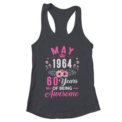 Since 1964 60 Years Old May 60th Birthday Women Shirt & Tank Top | teecentury