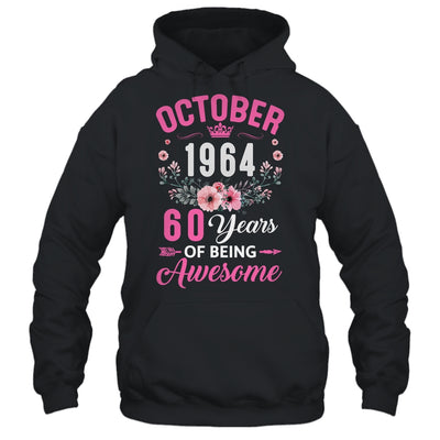 Since 1964 60 Years Old October 60th Birthday Women Shirt & Tank Top | teecentury