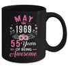 Since 1969 55 Years Old May 55th Birthday Women Mug | teecentury
