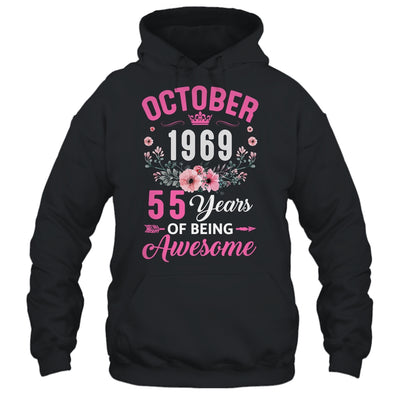 Since 1969 55 Years Old October 55th Birthday Women Shirt & Tank Top | teecentury