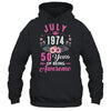 Since 1974 50 Years Old July 50th Birthday Women Shirt & Tank Top | teecentury