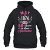 Since 1974 50 Years Old May 50th Birthday Women Shirt & Tank Top | teecentury