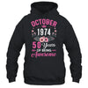 Since 1974 50 Years Old October 50th Birthday Women Shirt & Tank Top | teecentury