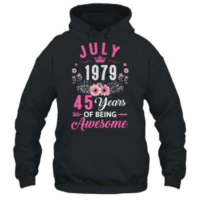 Since 1979 45 Years Old July 45th Birthday Women Shirt & Tank Top | teecentury