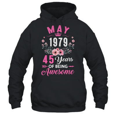 Since 1979 45 Years Old May 45th Birthday Women Shirt & Tank Top | teecentury