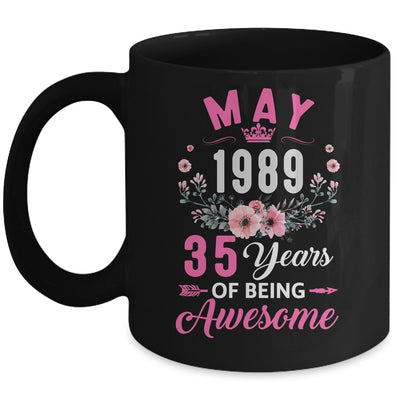 Since 1989 35 Years Old May 35th Birthday Women Mug | teecentury