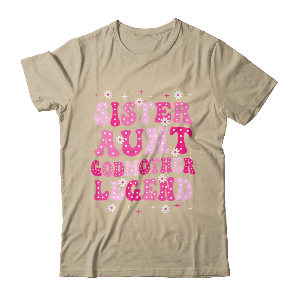 Sister Aunt Godmother Legend Family Aunt For Mothers Day Shirt & Tank Top | teecentury