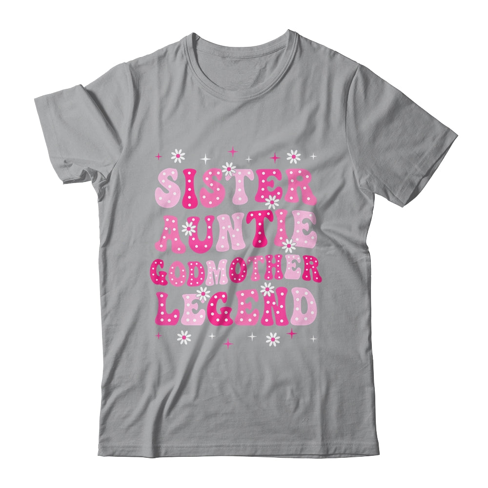 Sister Auntie Godmother Legend Family Auntie For Mothers Day Shirt & Tank Top | teecentury