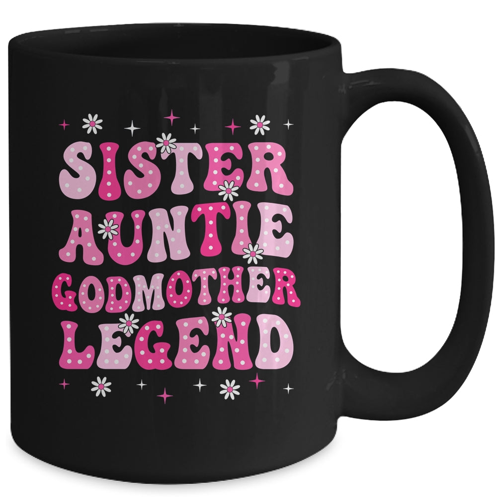 Sister Auntie Godmother Legend Family Auntie For Mothers Day Mug | teecentury