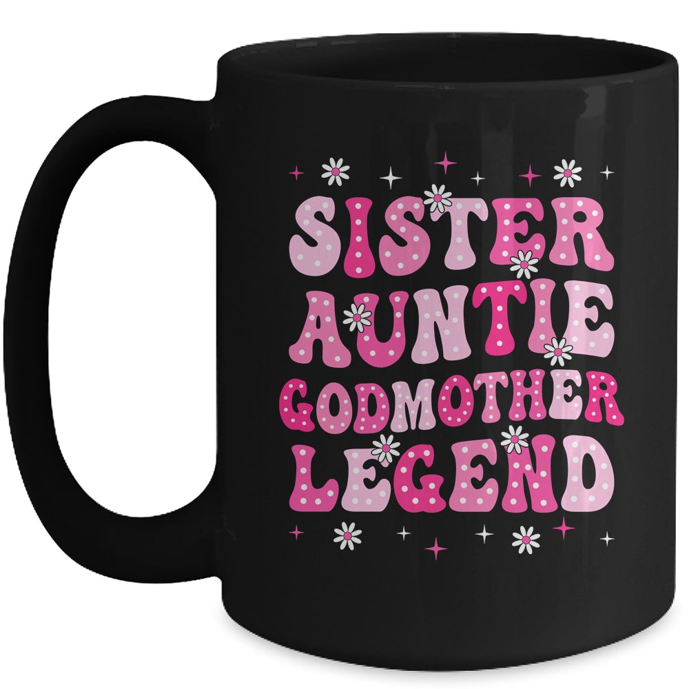 Sister Auntie Godmother Legend Family Auntie For Mothers Day Mug | teecentury