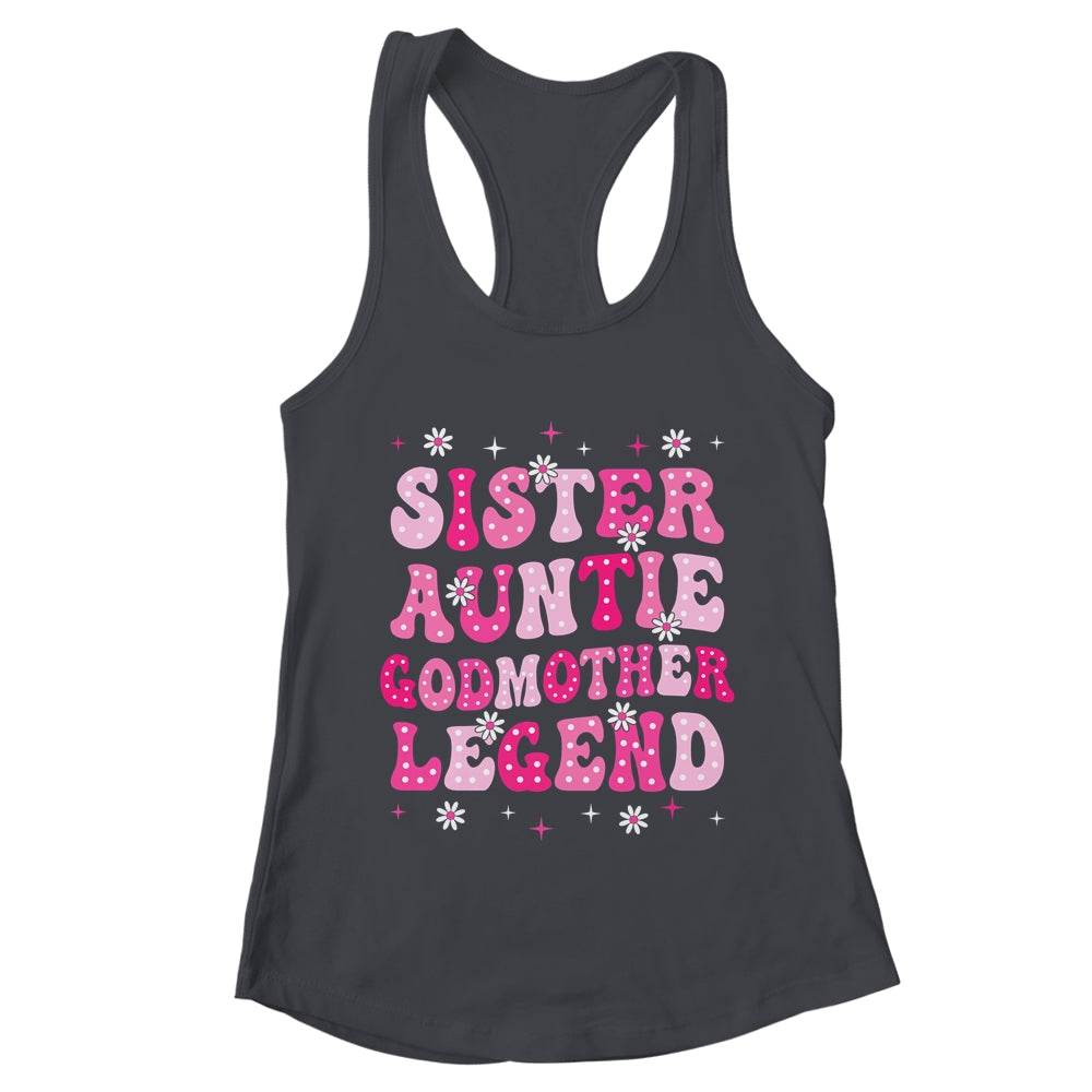 Sister Auntie Godmother Legend Family Auntie For Mothers Day Shirt & Tank Top | teecentury