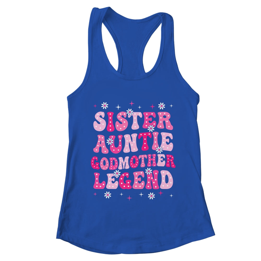Sister Auntie Godmother Legend Family Auntie For Mothers Day Shirt & Tank Top | teecentury