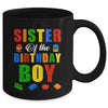 Sister Birthday Boy Master Builder Building Bricks Blocks Mug | teecentury