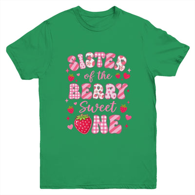 Sister Of The Berry Sweet One Strawberry First Birthday Youth Shirt | teecentury