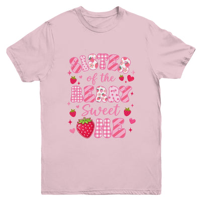 Sister Of The Berry Sweet One Strawberry First Birthday Youth Shirt | teecentury