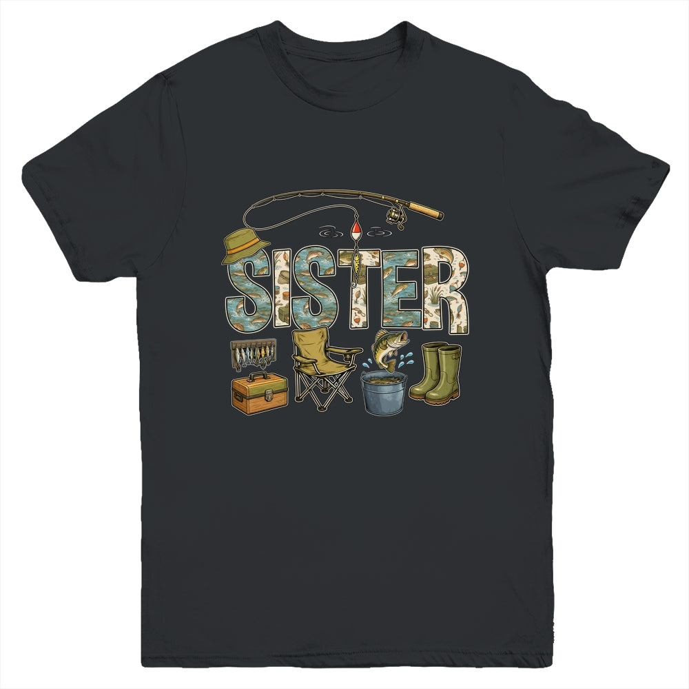 Sister Of The Big One Fishing O-Fish-Ally 1St Birthday Youth Shirt | teecentury