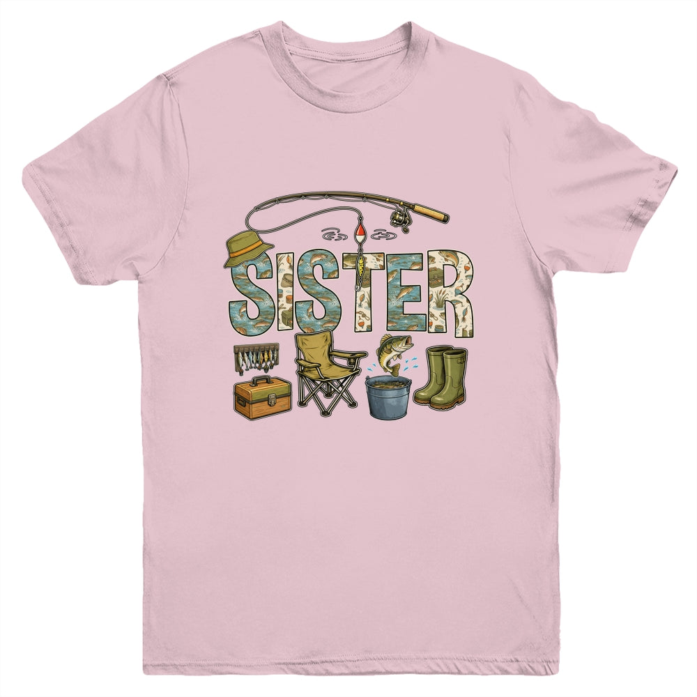 Sister Of The Big One Fishing O-Fish-Ally 1St Birthday Youth Shirt | teecentury