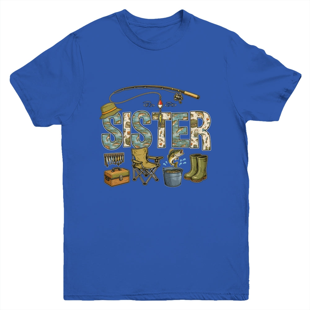 Sister Of The Big One Fishing O-Fish-Ally 1St Birthday Youth Shirt | teecentury