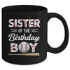 Sister Of The Birthday Boy Baseball Matching Family Party Mug | teecentury