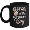 Sister Of The Birthday Boy Cow Farm 1st Birthday Boy Mug | teecentury