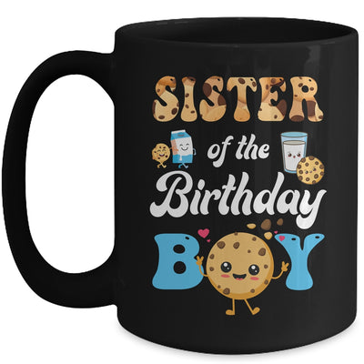 Sister Of The Birthday Boy Milk And Cookies 1st Birthday Mug | teecentury