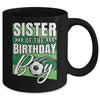 Sister Of The Birthday Boy Soccer Birthday Soccer Player Mug | teecentury