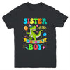 Sister Of The Birthday Boy T-Rex Dinosaur Birthday Party Youth Shirt | teecentury