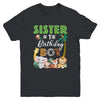 Sister Of The Birthday Boy Wild Zoo Theme Safari Party Youth Shirt | teecentury