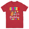 Sister Of The Birthday Capybara Girl Bday Party Family Youth Shirt | teecentury