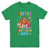Sister Of The Birthday For Boy Circus Carnival Theme Party Youth Shirt | teecentury