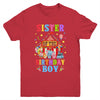 Sister Of The Birthday For Boy Circus Carnival Theme Party Youth Shirt | teecentury
