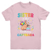 Sister Of The Birthday Girl Capybara Bday Party Family Youth Shirt | teecentury