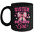 Sister Of The Birthday Girl Coquette Bow Matching Family Mug | teecentury