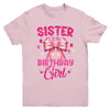 Sister Of The Birthday Girl Coquette Bow Matching Family Youth Shirt | teecentury