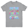 Sister Of The Birthday Mermaid Girl Family Matching Party Youth Shirt | teecentury