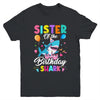 Sister Of The Shark Birthday Boy Girl Party Family Group Youth Shirt | teecentury