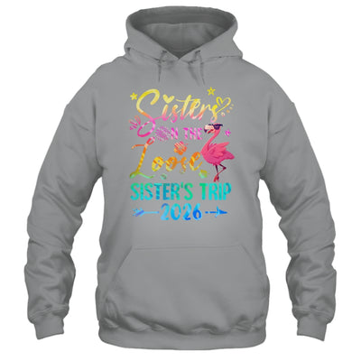 Sister On The Loose Cute Sisters Trip 2026 Weekend Flamingo Shirt & Tank Top | teecentury